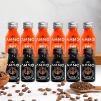 Gambino Coffee Pack of 12 Bottles Ammo